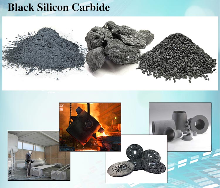 325mesh Black SIC สำหรับเบ้าหลอมซิลิกอนคาร์ไบด์ -2-